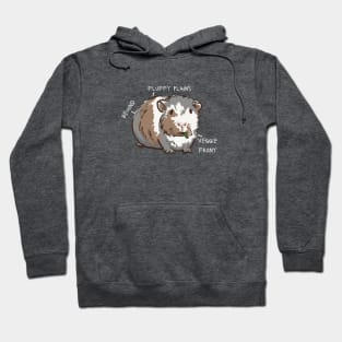 Anatomy Of A Guinea Pig With Funny Labels Hoodie